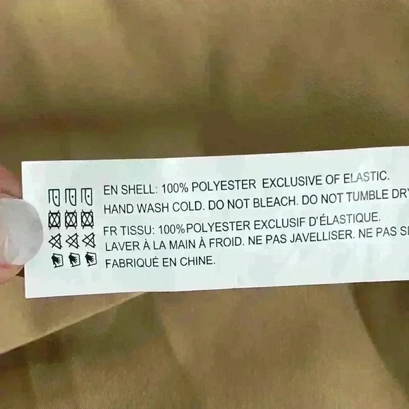 En Saison Wrap Tan Skirt - Picture 6 of 8